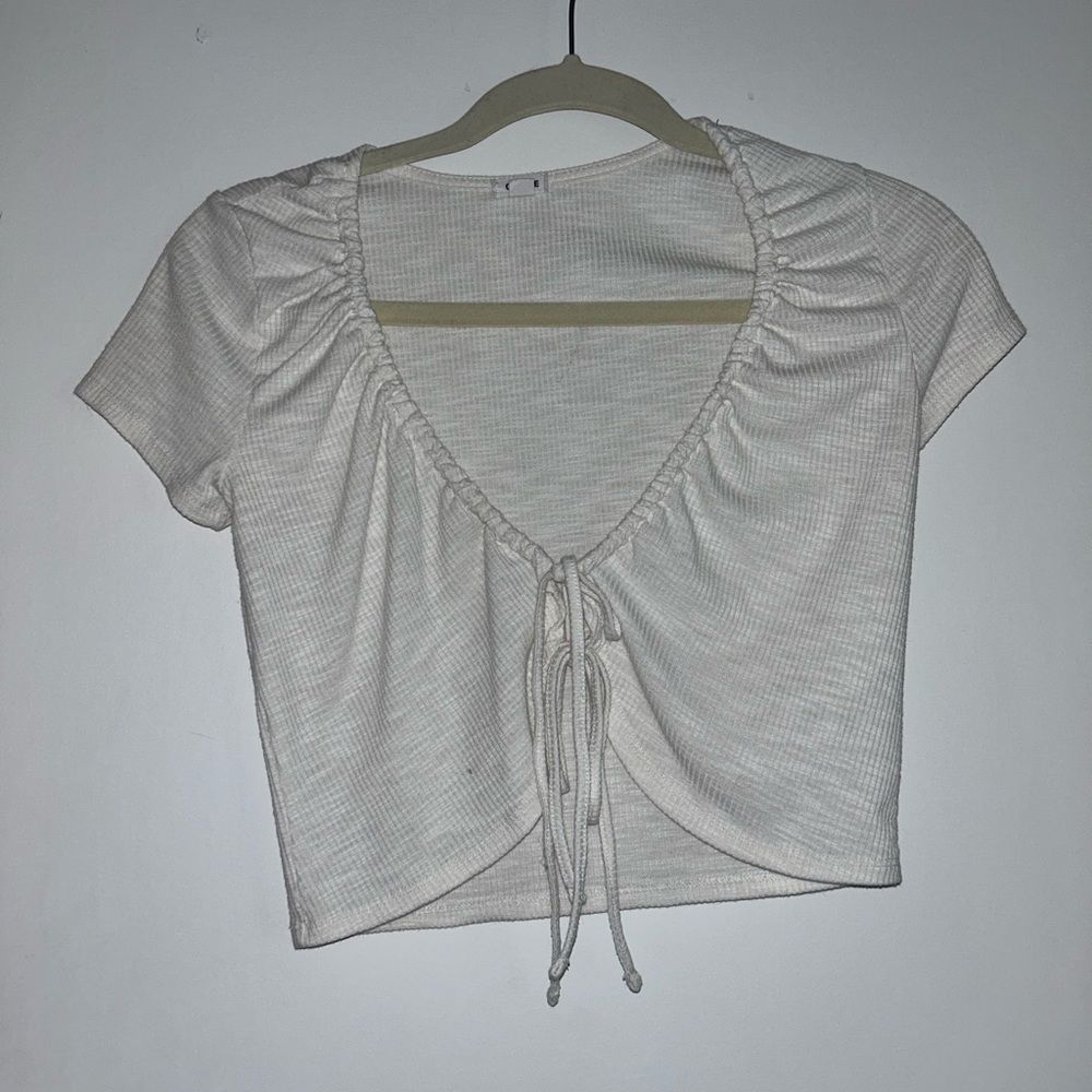 Garage Tie-Front Top